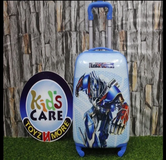 Transformers 4 Wheels Children Kids Luggage Travel Bag / Suitcase 16 Inches