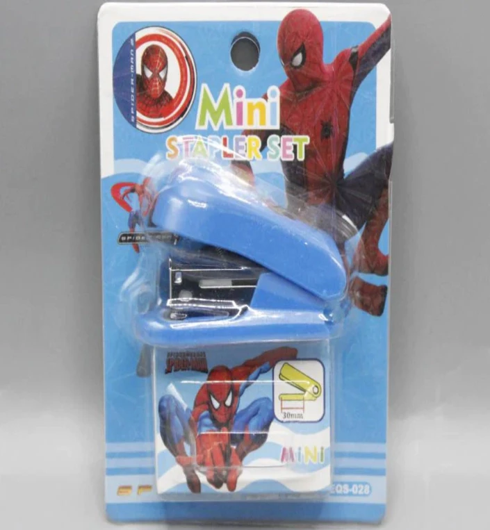 Spider Man Mini Stapler Set Blue (EQS-028)