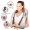 Neck and Shoulder Massager with Heat Hands Free Belt Deep Kneading Massagers