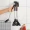 6 Hooks Kitchen 360° Rotating Hook Storage Rack Spoon Pan Pot Organizer - Black