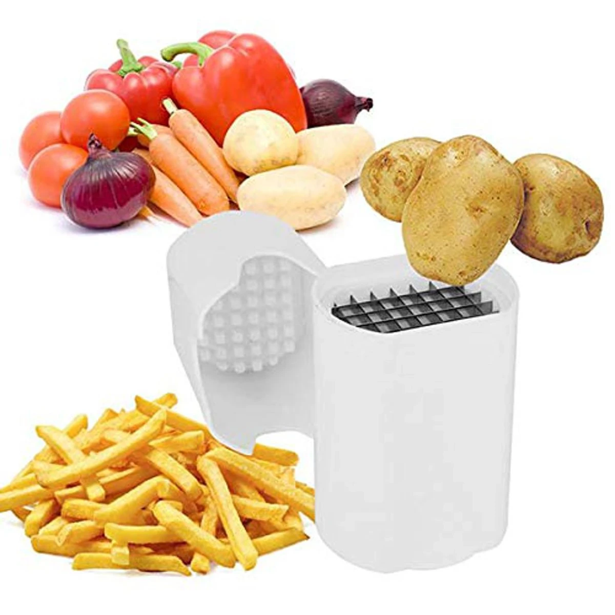 Perfect Fries - One Step Natural French Fries Cutter