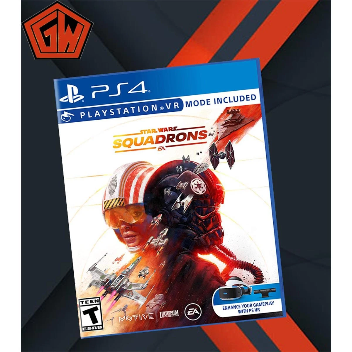 PlayStation 4 DVD STAR WARS SQUADRONS PS4 GAME