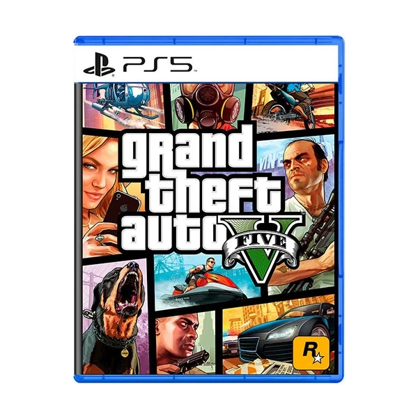 PLAYSTATION 5 DVD GRAND THEFT AUTO V GTA V PS5 GAME