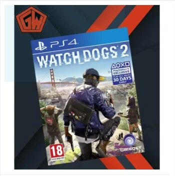 PLAYSTATION 4 DVD WATCH DOGS 2 PS4 GAME