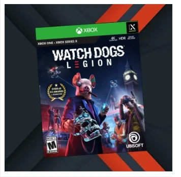 XBOX ONE DVD WATCH DOGS LEGION XBOX ONE GAME