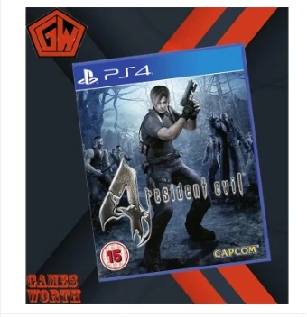 PLAYSTATION 4 DVD RESIDENT EVIL 4 PS4 GAME