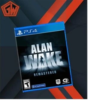 PLAYSTATION 4 DVD ALAN WAKE REMASTERED PS4 GAME