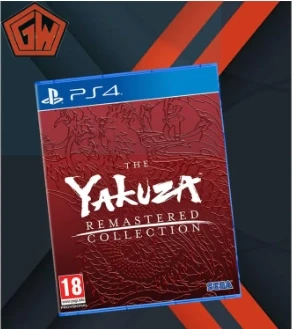 PLAYSTATION 4 DVD THE YAKUZA REMASTERED COLLECTION PS4 GAME