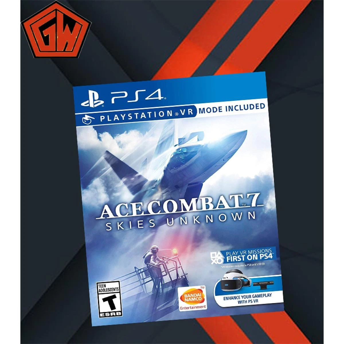 PLAYSTATION 4 DVD ACE_COMBAT 7 SKIES UNKNOWN PS4 GAME