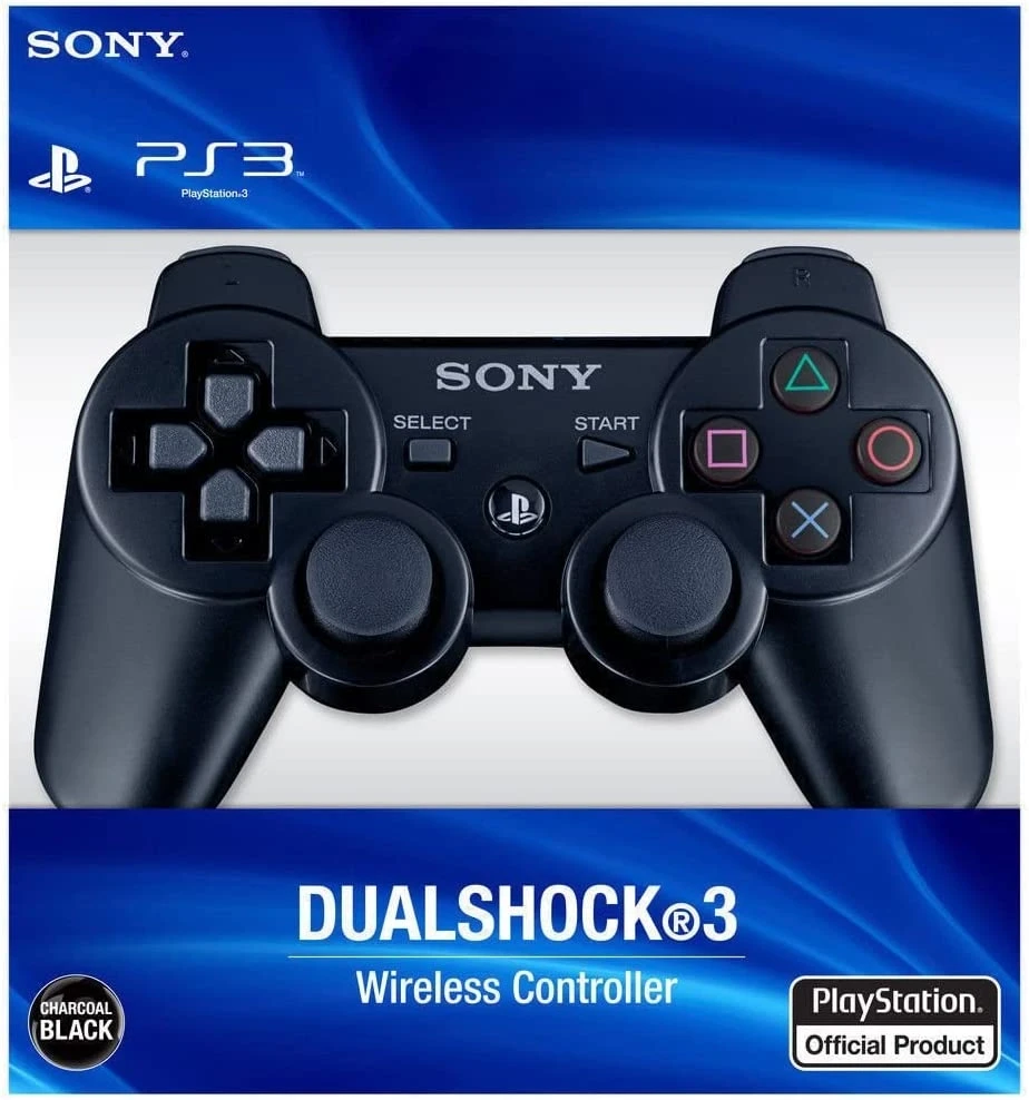 PS3 PlayStation 3 DUAL SHOCK 3 Wireless Controller (Black)