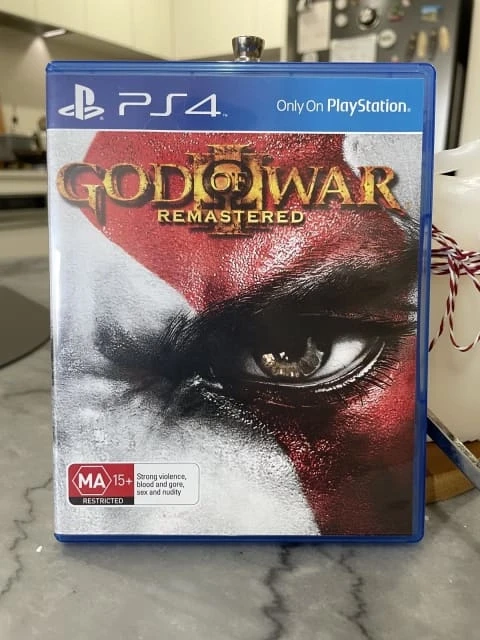 PLAYSTATION 4 DVD GOD OF WAR 3 REMASTERED PS4 GAME