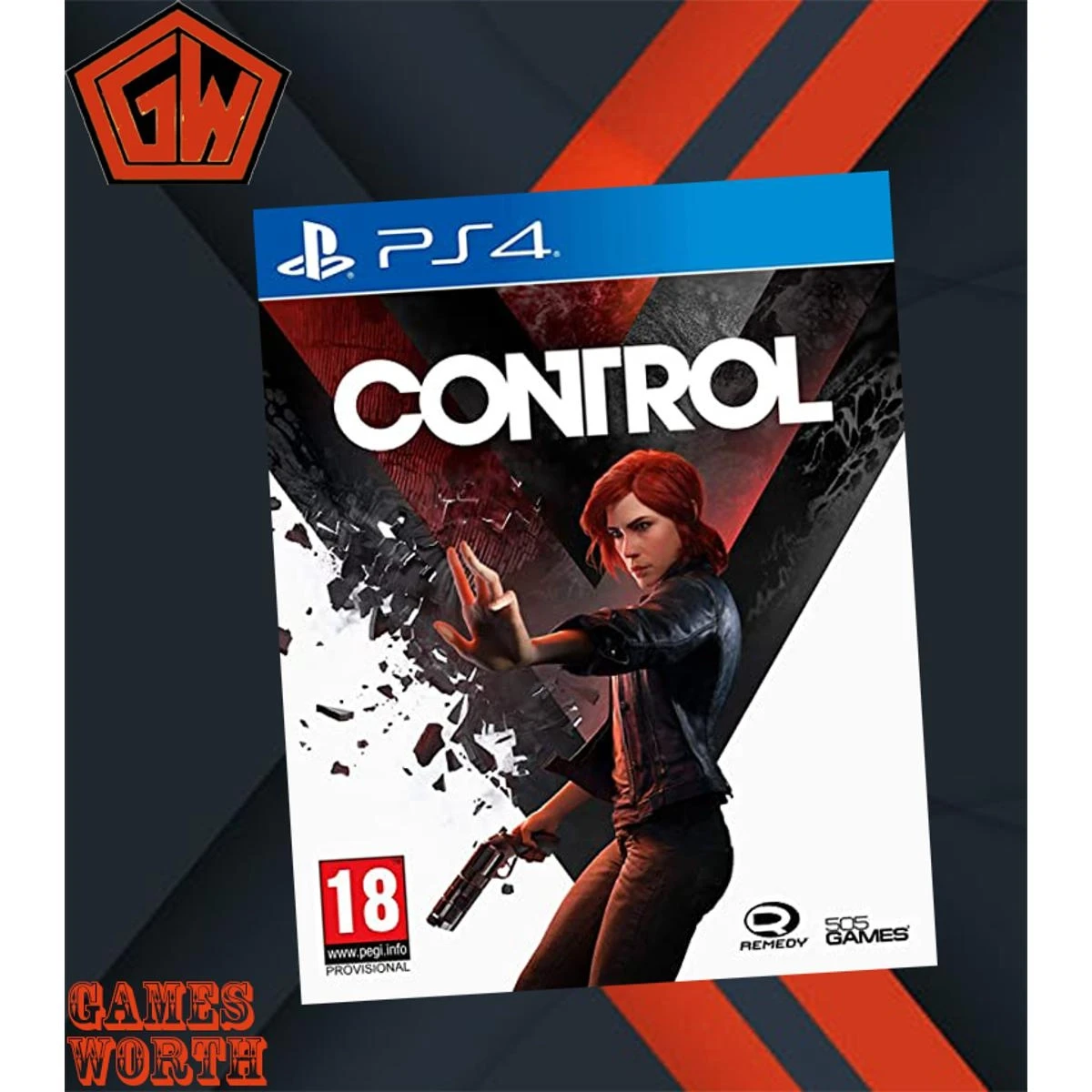 PLAYSTATION 4 DVD CONTROL PS4 GAME