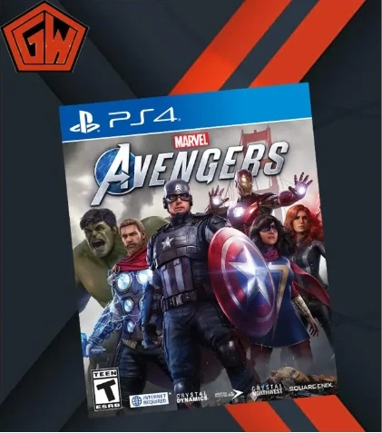 PLAYSTATION 4 DVD MARVEL AVENGERS PS4 GAME