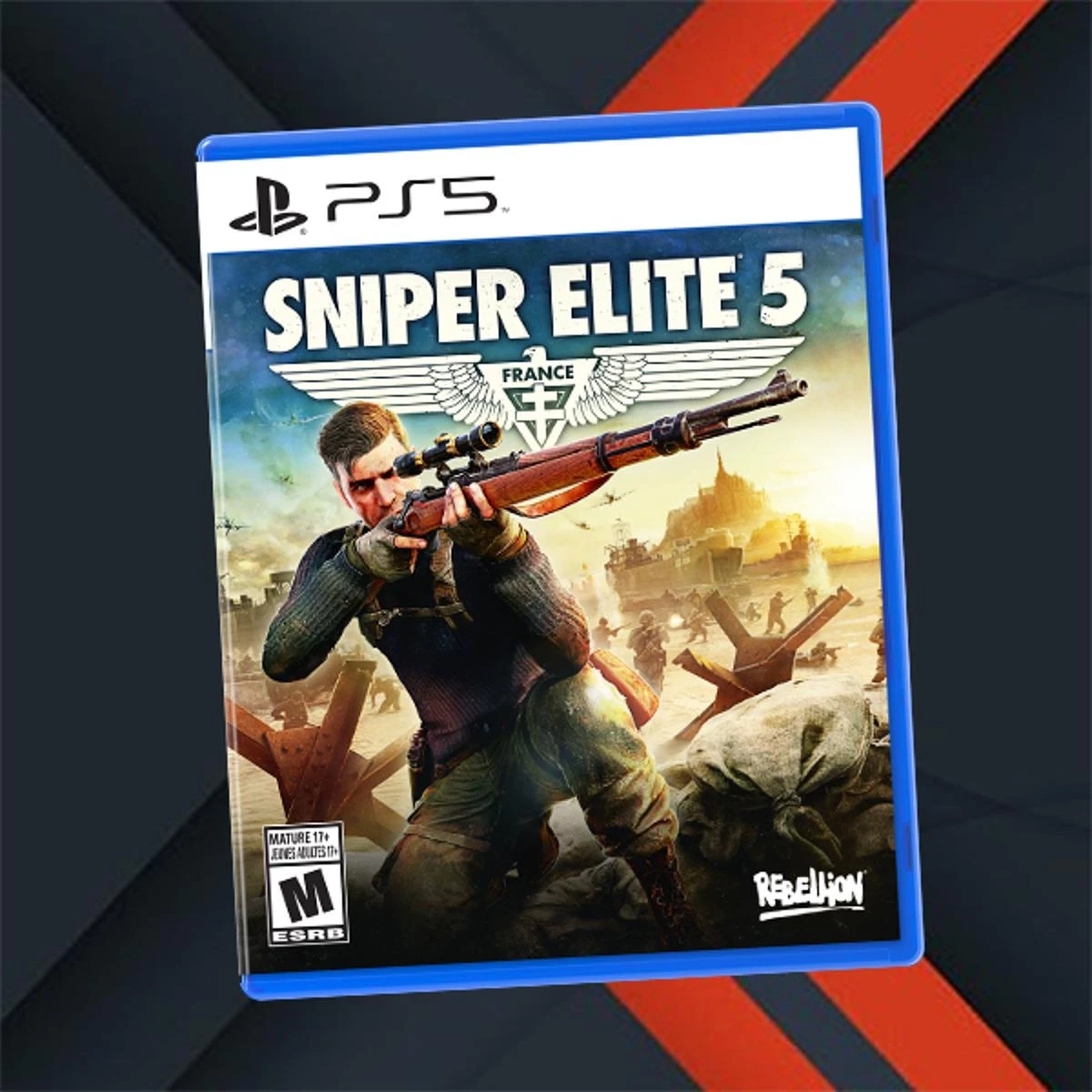 PLAYSTATION 5 DVD SNIPER_ELITE 5 PS5 GAME