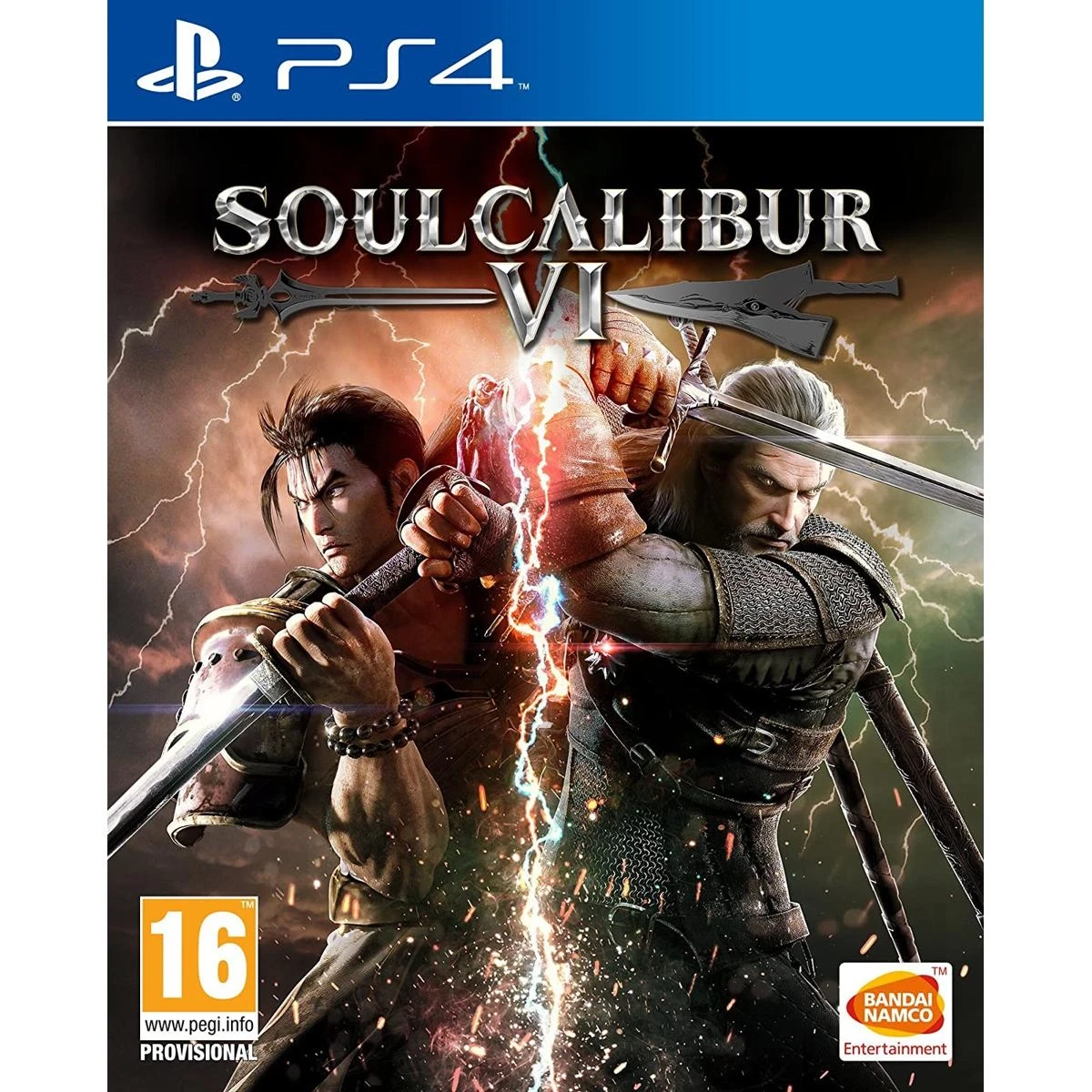 PLAYSTATION 4 DVD SOULCALIBUR VI PS4 GAME