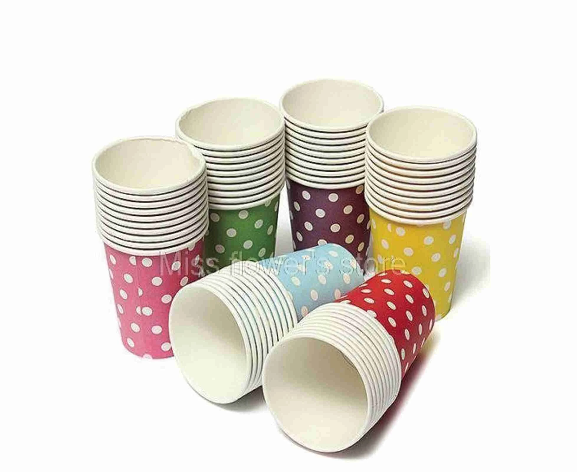 30pcs paper glass/Cup (200 ml) Multi Print