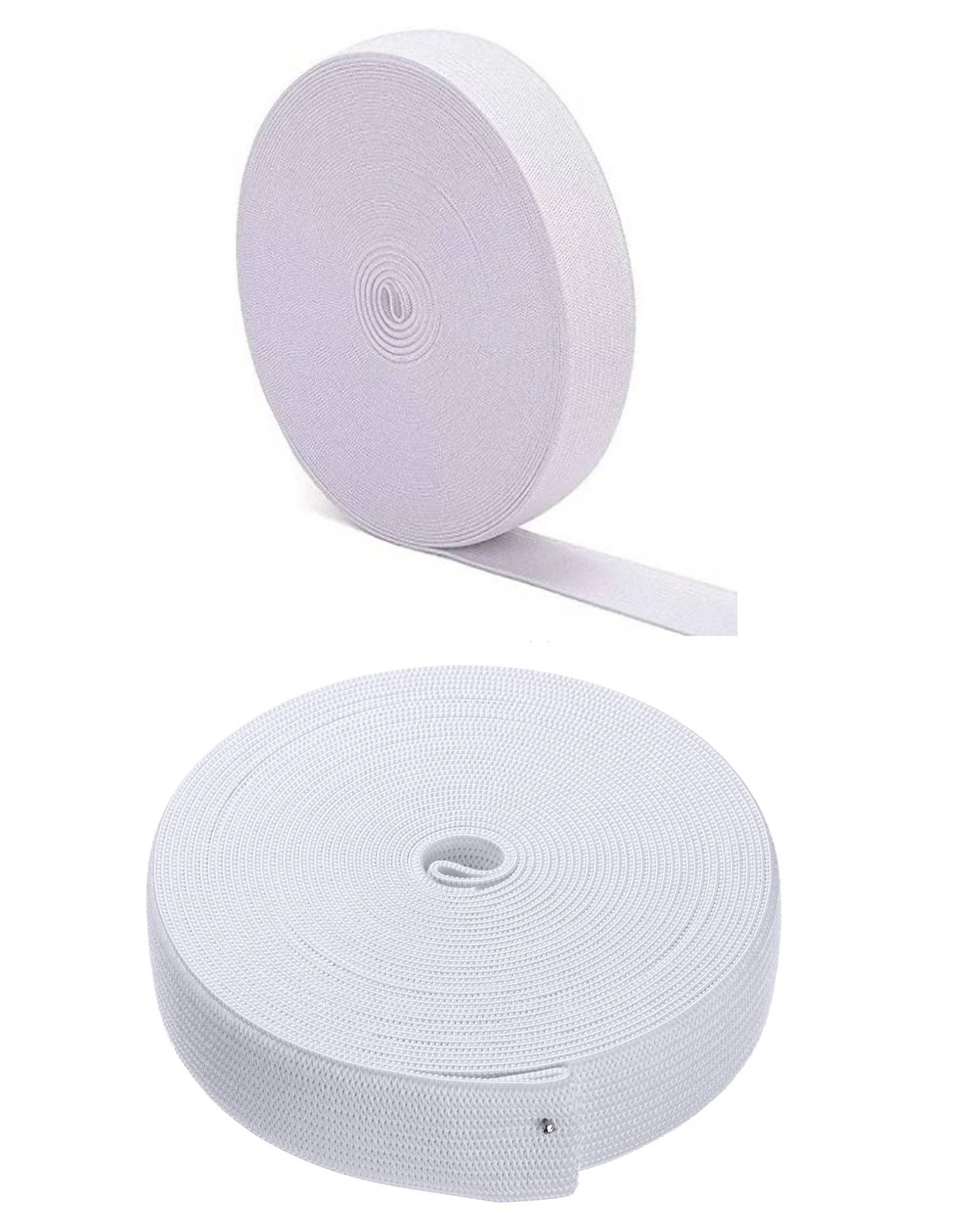 30 meter Elastic Roll 1.25 Inch wide White