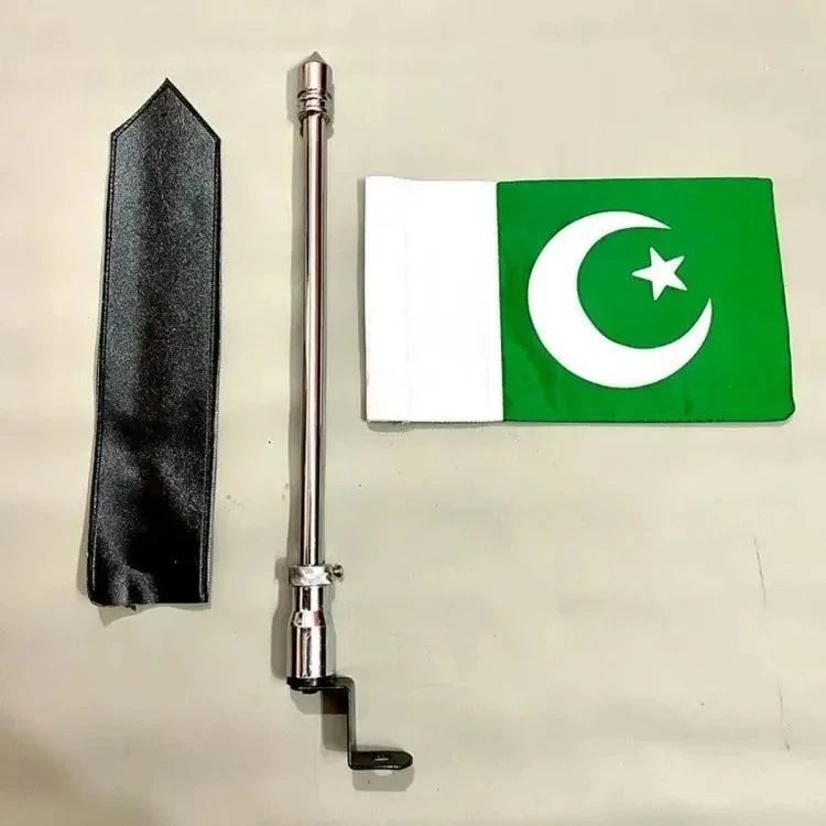 Metal Flag rod for car styling 12 inches