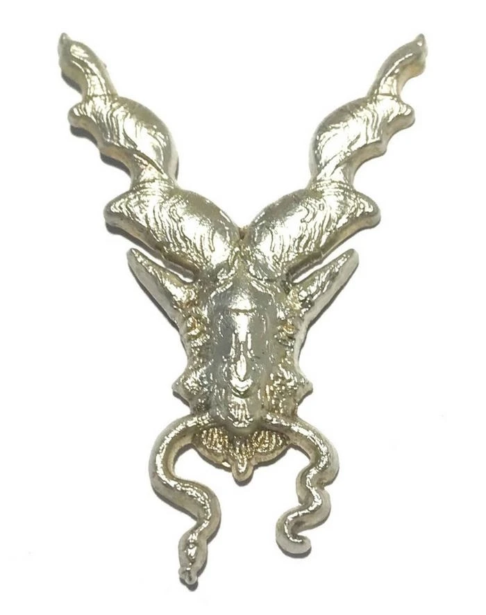 Markhor brooch silver , Markhor brooch