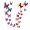 BWS Butterflies Wall Stickers Decoration Magnet Butterflies on the wall DIY Wallpaper 12Pcs/lot 3D PVC !