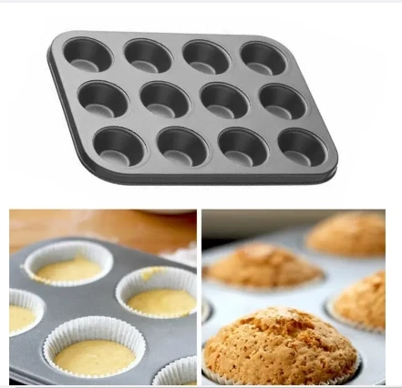 Cupcakes Muffin Nonstick Tray For Baking