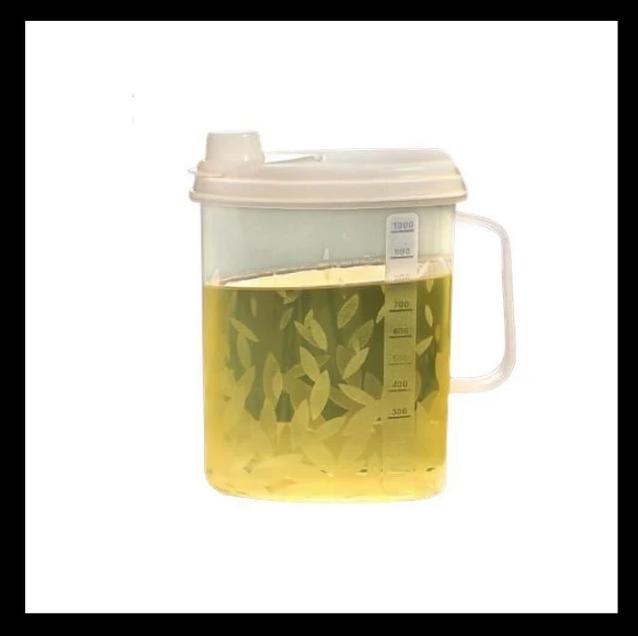 Oil Jug 1 Liter Plastic 1000ml kitchen storage water jugs plasticware pitcher