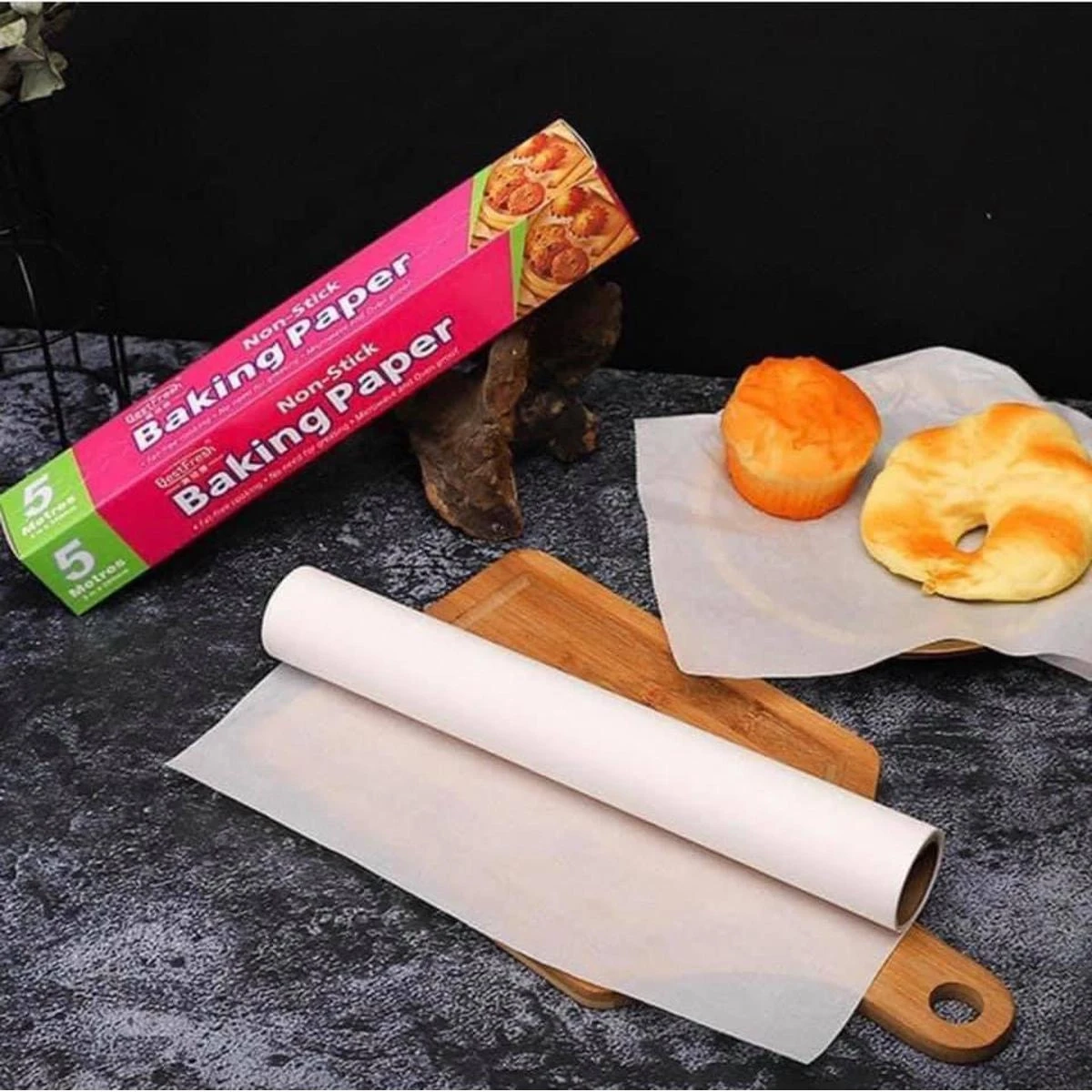 Butter paper roll paper oil-absorbing heat-resistant non-stick packaging cake baking paper raw roll