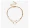 Gold Plated Chain Choker NecklaceCircle Link Necklace For Girls