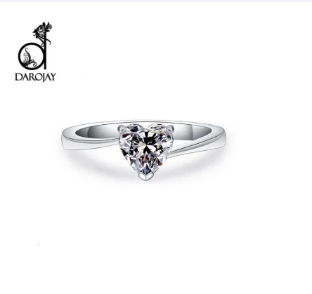 The Best Stone Rings Real 925 Sterling Silver Ring For Girls