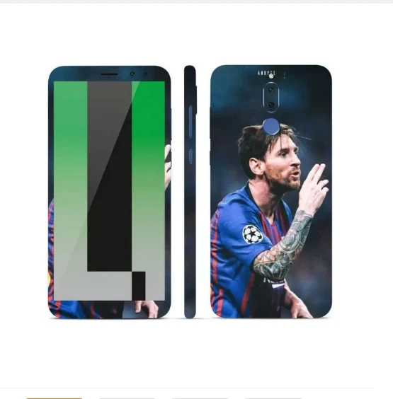 Huawei Mate 10 Lite Lionel Messi Mobile Skin With Camera Lens