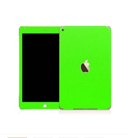 IPAD Air 2 Green Carbon Fiber Texture Skin