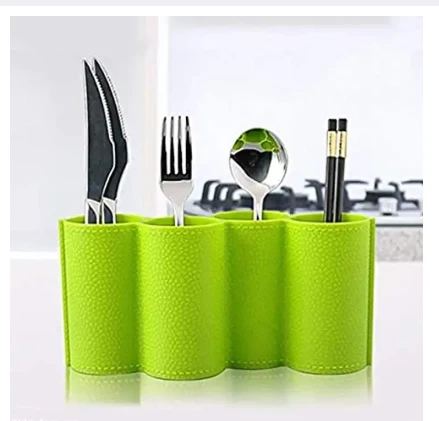 Plastic Kitchen Utensil Holder Dinnerware Rack Tableware Organizer Boxes Spoon Rest Fork Stand Knife Box