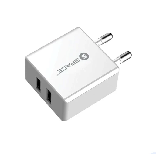 Space WC-102 dual USB Port Wall Charger