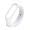 Excellent Quality Strap (WHITE) For Mi Band 3 and Mi Band 4 + Screen Protector