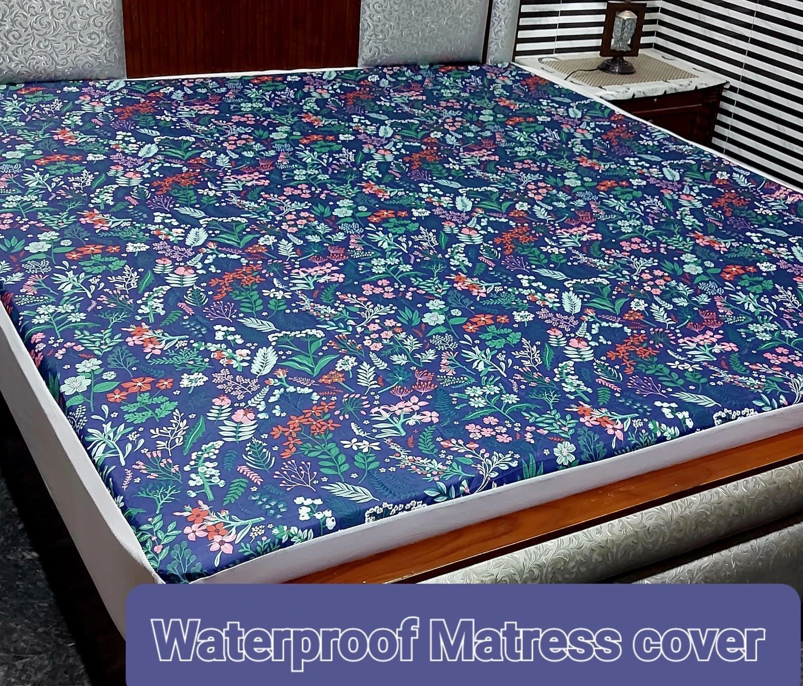 Fancy printed Waterproof Mattress Fitted BedSheet