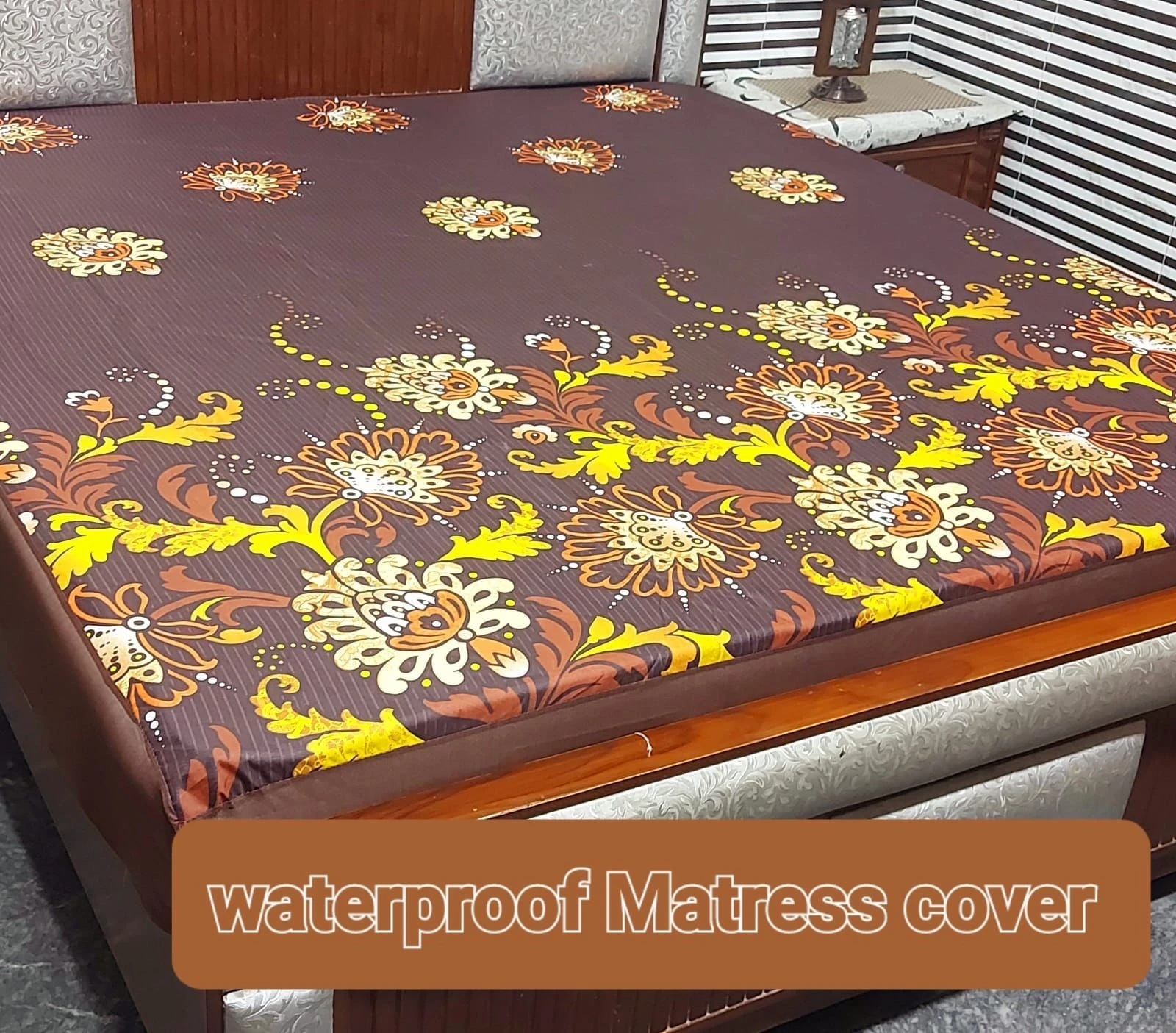 Fancy printed Waterproof Mattress Fitted BedSheet BD04