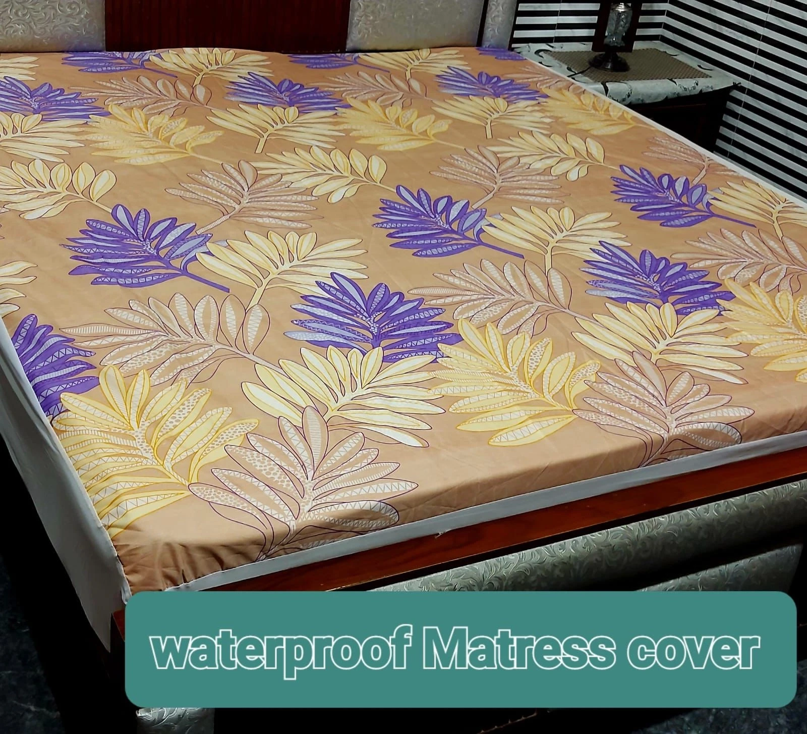 Fancy printed Waterproof Mattress Fitted BedSheet BD06