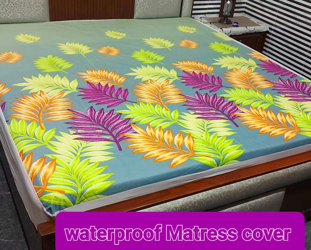 Fancy printed Waterproof Mattress Fitted BedSheet BD20