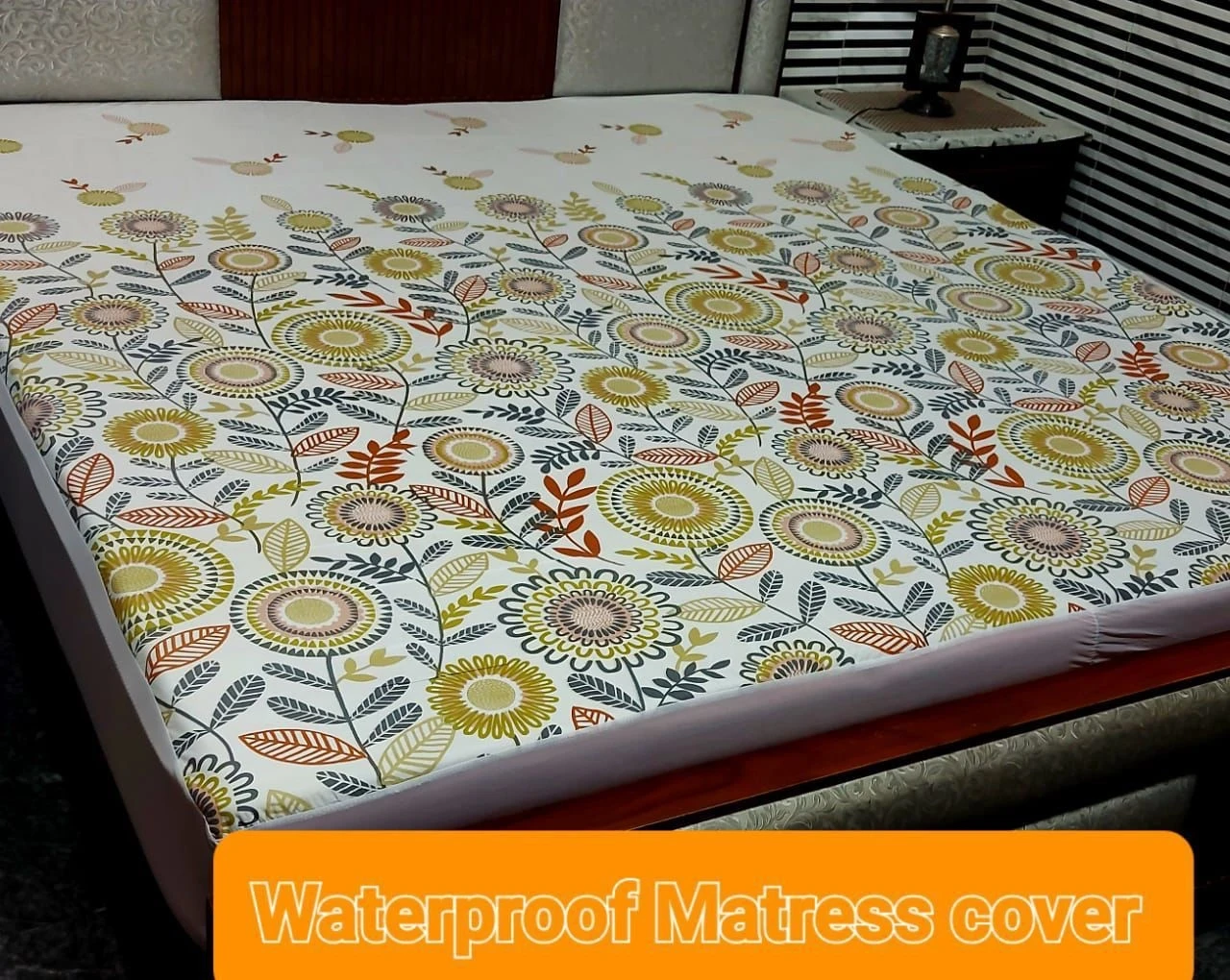 Fancy printed Waterproof Mattress Fitted BedSheet BD17