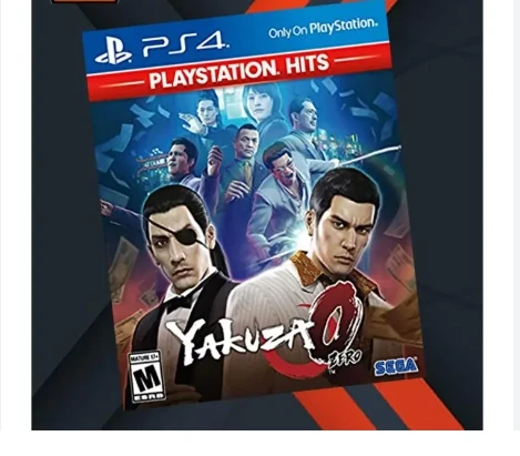 PLAYSTATION 4 DVD YAKUZA 0 PS4 GAME