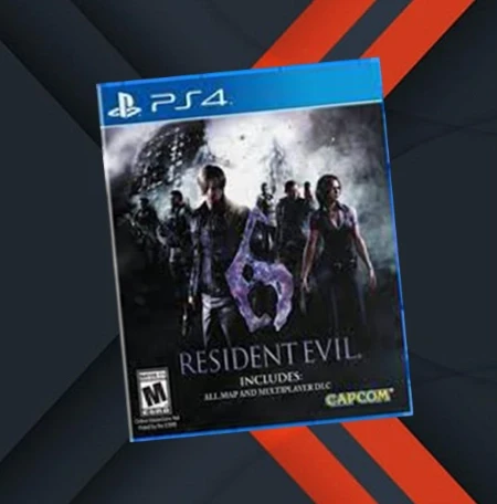 PLAYSTATION 4 DVD RESIDENT EVIL 6 PS4 GAME