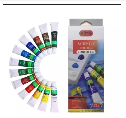 Sensa Acrylic Paint Set 12 Pieces Acrylic Paint Review