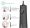 Voinee Portable Cordless Dental Flosser with 5 Professional Clean Modes, 6 Levels Pulse Pressure, IPX7 Waterproof, 230ml Tank and 5 Jet Tips, Professional Oral Care -Black