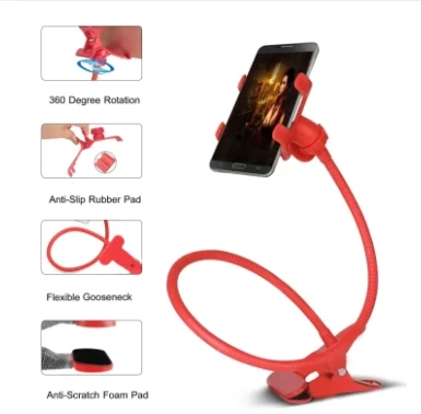 Universal Flexible Mobiles Snake Stand - Red