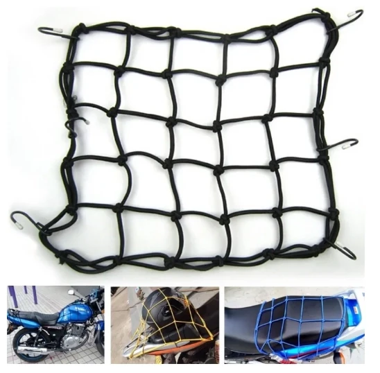 Helmet Seat Mesh, String Net for Lagguage, Touring Net, Bag Elastic Net