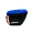 1- PC of Motorcycle Side Box Black with Blue Cap (Right Side) | Tail Box | Tourist Box With LED Back Light STEELA