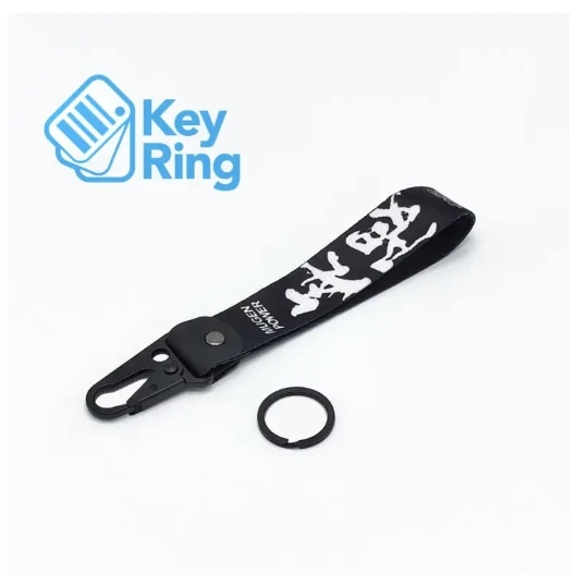 1-PC Motorcycle Collectable Strap Embroidery Keyring Keychain For Honda Yamaha Suzuki Ducati BMW Aprilia Kawasaki Benelli Yari Mitsubish Key Ring Chain