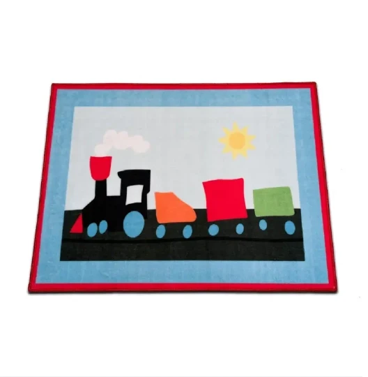 Train Kids Rug 100x135 cm