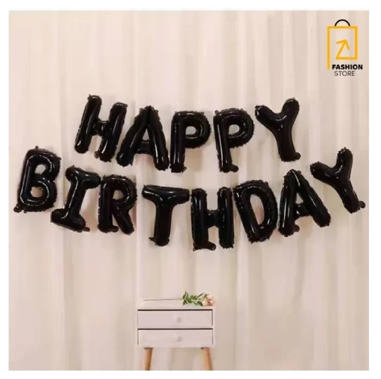 Happy Birthday Foil Balloons Set