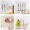 Pack of 5- Magic Hook Without Nails Transparent Strong Sticky Heavy Magic Wall Hook Reusable Adhesive Hooks